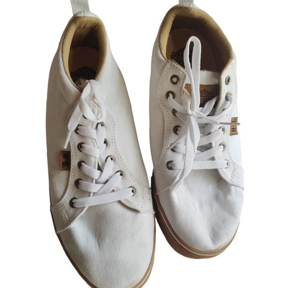Harley-Davidson White Sneakers - Picture 2 of 5